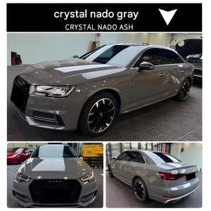 Vinilo para Automóviles Crystal <span class=keywords><strong>Nando</strong></span> Gris de Fábrica, 1.52*16m, Función de Cambio de Color para Carrocería Completa, Película Protectora de Color PPF - Product Image 1