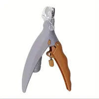 Coupe-ongles LED pour animaux de compagnie avec lumière visible, poignée ergonomique, sûr et sans stress, outil de toilettage pour chiens et chats