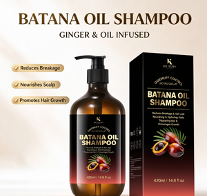 Champú de Jengibre con Aceite de Batana – Fórmula con Aceites Esenciales Puros para un Cabello Suave, Fuerte y Brillante, Directo de Fábrica - Product Image 2