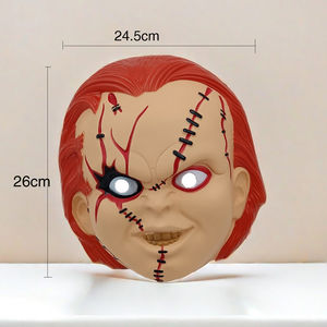 Halloween Horror Máscara Fantasma Muñeca Reanimación Video Disfraz Props - Product Image 2