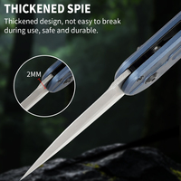 Vente en gros de couteau pliant BM 491, manche en aluminium, couteau de camping et de chasse en plein air, couteau de survie EDC, multi-outils