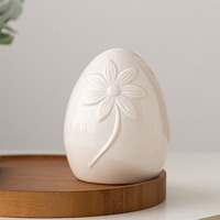 Décoration cadeau de Pâques Décoration en forme de céramique pour la maison Objets de décoration d'intérieur de Pâques