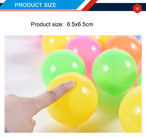 Seguro, rico de los niños de color juego divertido de plástico de Mar Océano bola - Product Image 5