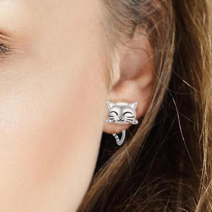 Crochets muraux mignons en forme de chat, blancs et dorés, résistants à la rouille, pour l'organisation et le rangement dans la salle de bain et la cuisine - Product Image 4