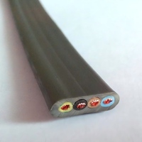 Hochflexibles Flachkabel Biegebeständiges Ultra-Weiches Flachstromkabel für Kräne und Mobile Werkzeuge