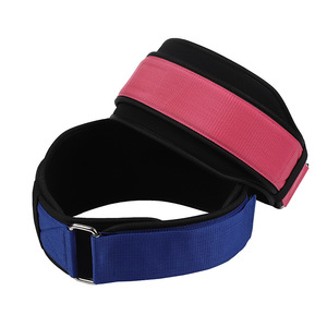 Cinturón de Levantamiento de Pesas Ajustable de Nylon y EVA para Mujer, de Alta Resistencia, para Entrenamiento Personalizado en Gimnasio - Product Image 1