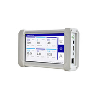 Registrador de Datos de Calidad del Agua Portátil Multicanal y Multiparámetro RS485/4-20mA Yezon 6550 para PH/DO/Conductividad/Turbidez