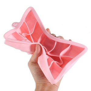 Tùy Chỉnh Hình Dạng Ice Cube Khay Khuôn Mẫu Linh Hoạt Cao Tear And Cold Resistance Silicone Ice Cube Khay Khuôn - Product Image 5