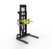 Gerbeur polyvalent multifonction à levage manuel à faible coût standardisé conçu avec un support de fourche multifonction
