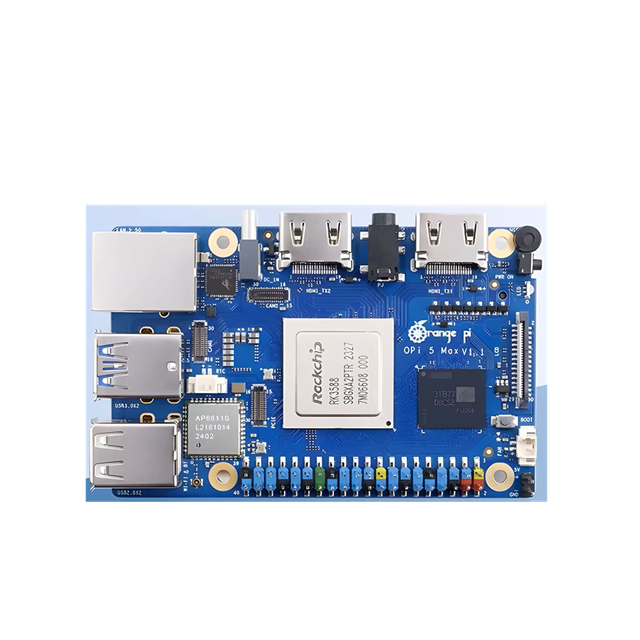 OEM Orange Pi 5 MAX 16GB RAM LPDDR5 Rockchip RK3588 Development Board M.2 PCIE 2.5G LAN WiFi+BT Single Board Computer