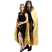 Costume de cosplay de pharaon égyptien d'Halloween pour hommes, déguisement pour les fans de télévision et de cinéma