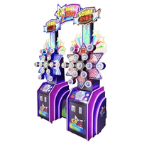Machine de jeu d'arcade à monnayeur Threeplus pour 2 joueurs, en métal, avec interface en anglais