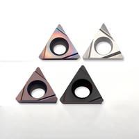 Boring Carbide Thread Inserts P10-K30 Grade HRC40-92 Hardness TPGH110304L PVD Coated Wear Resistant