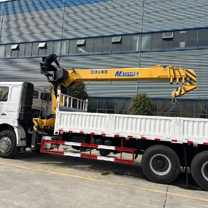 รถบรรทุก Shacman F3000 6x4 14 ตัน พร้อมเครนยกแบบตรงชนิด Telescopic Boom สำหรับขาย - Product Image 3
