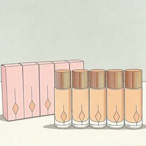 Base de Maquillaje Líquida Iluminadora 30ml, Textura Ligera Natural de Larga Duración, Alta Cobertura, Suave y de Fácil Adherencia, Para Todo Tipo de Rostro - Product Image 1