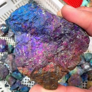 بالجملة بالجملة الخام حجر الكريستال قوس قزح الخام البورنيت عينة جمع المعادن للزينة - Product Image 2