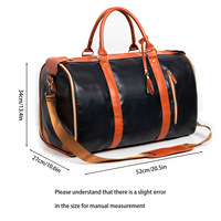 Sac de voyage à roulettes amovible en PU pour vêtements, sac de sport, sac de rangement pour vêtements, valise à roulettes, bagage