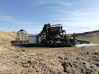 2024 Drague d'or de chaîne de seau de qualité supérieure pour l'extraction de sable alluvial à Madagascar