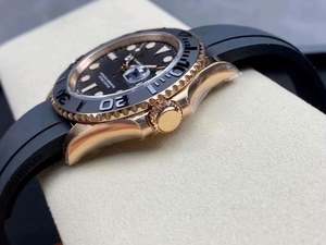 Reloj Mecánico Automático al por Mayor, Luminoso, de Acero Inoxidable 904L, Movimiento 3235, Bisel de Cerámica en Oro Rosa - Product Image 4