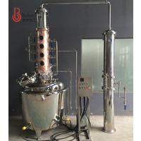 Boben Offres Spéciales colonne montée sur le dessus colonne de reflux encore pour whisky rhum gin vodka brandy spiritueux distillateur