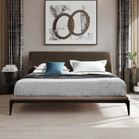 Lits modernes king-size Ensemble de meubles de chambre à coucher Lit king-size de luxe Lit king-size classique super avec cadre de rangement