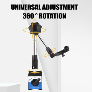 Indicatore del quadrante magnetico indicatore del quadrante con alesaggio magnetico supporto Base micrometro strumenti di misura tipo ora indicatore comparatore orologio - Product Image 3