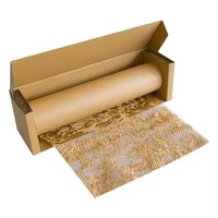 Matériel d'emballage logistique 100% recyclable, papier nid d'abeille, boîte en papier nid d'abeille monocouche