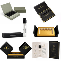 Flacon d'échantillon de parfum de haute qualité 2 ml 3 ml 5 ml 10 ml – Flacon de parfum délicat et compact à brume fine