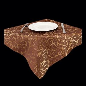 Serviettes en polyester recyclé 48x48cm, motif classique, pour décoration de table de mariage - Prix usine 2025 - Product Image 6