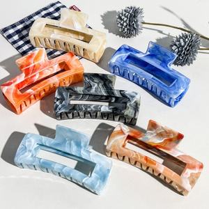 กิ๊บติดผมหินอ่อนทรงสี่เหลี่ยมจัตุรัส ขนาด 10 ซม. ยี่ห้อ <span class=keywords><strong>Wow</strong></span> Sheila อุปกรณ์เสริมผมสำหรับผู้หญิง - Product Image 4