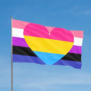 ธงเกย์แบบกำหนดเอง <span class=keywords><strong>Genderfluid</strong></span> NAD Pansexual ขนาด 3x5 ฟุต ธงความภาคภูมิใจของคนรักเพศเดียวกัน ขนาด 3x5 ฟุต สำหรับใช้งานกลางแจ้ง ทำจากผ้าโพลีเอสเตอร์สีรุ้ง ธงแบบกำหนดเอง - Product Image 1