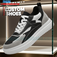 2025 vente chaude usine meilleur prix Logo personnalisé hommes semelle épaisse chaussures décontractées à la mode dernière conception chaussures de skateboard