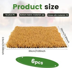 Mật độ cao chống nấm mốc gà làm tổ quy mô lớn PP hình chữ nhật cổ điển có thể giặt cỏ nhân tạo trứng đặt tổ đặc biệt - Product Image 4