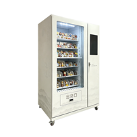 Kiosco Expendedor Comercial Pequeño con Capacidad para 20-150 Artículos, con Pago con Tarjeta de Crédito y Código QR para Salas de Descanso y Recepción