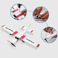Avion RC FX801 en mousse EPP 2.4G 2CH RTF, avion télécommandé à envergure fixe, jouets pour enfants