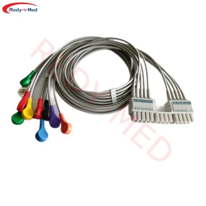 <span class=keywords><strong>ราคา</strong></span>โรงงานสาย EKG เข้ากันได้สําหรับ Mortara Burdick ELI 150C, ELI 230, ELI 250C, ELI 280, ELI 350 - Product Image 2