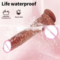 8.4 ''Silicone liquide télécommandé poussée gode vibrateur jouets sexuels réaliste femmes G Spot Anal Stimulation godes