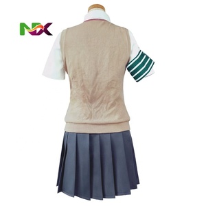Disfraz de Cosplay de Uniforme Escolar de A Certain Scientific Railgun, <span class=keywords><strong>Mikoto</strong></span> <span class=keywords><strong>Misaka</strong></span>, Kuroko Shirai, Traje de Anime para Halloween - Product Image 5