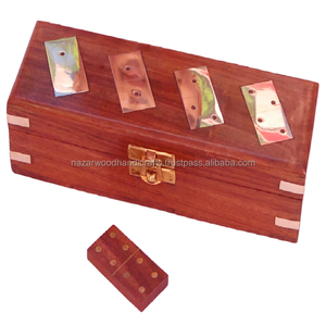 โดมิโนไม้มะม่วง เกมในร่ม สำหรับผลิตภัณฑ์เกมเพื่อการศึกษา พร้อมขนาดและดีไซน์ที่ปรับแต่งได้ - Product Image 4