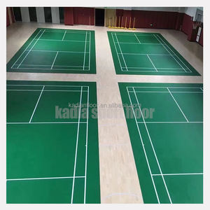Plancher de sport de Badminton en PVC de 4.5mm approuvé par BWF pour les amateurs de sports d'intérieur ciblés <span class=keywords><strong>gazon</strong></span> <span class=keywords><strong>artificiel</strong></span> de haute qualité - Product Image 6