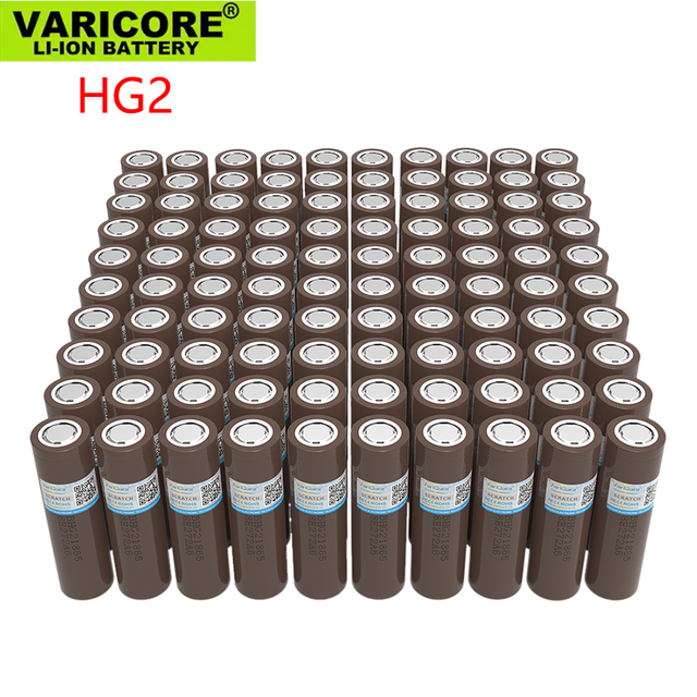 Hg2 3.7V 3000mAh 18650 Lithium Ion Battery Electrical Tools High-Discharge VariCore