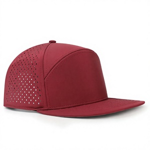 Customised <b>Men</b> 6-Panel Cotton Plain Low Profile Multi-Colour <b>Black</b> Trucker Hats - Product Image 1