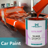 Peinture automobile 1K Crystal Copper Pearl, liquide métallique acrylique résistant aux UV, 1L/4L, revêtement pour voiture, meubles et plastique