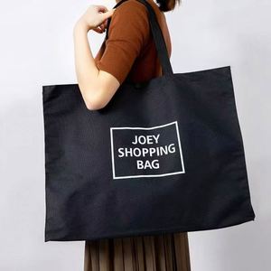 Custom Logo for Gift and <b>Storage</b> Pack in Bulk Large Capacity Cotton Canvas Tote Shopping Bag Light <b>Weight</b> and Reusable - Product Image 1