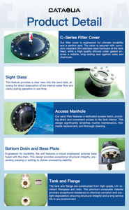 <span class=keywords><strong>Filtre</strong></span> à <span class=keywords><strong>sable</strong></span> de précision 80 m³/h, réservoir à mécanisme précis, construction durable et longue durée de vie pour <span class=keywords><strong>filtre</strong></span> à <span class=keywords><strong>sable</strong></span> - Product Image 2