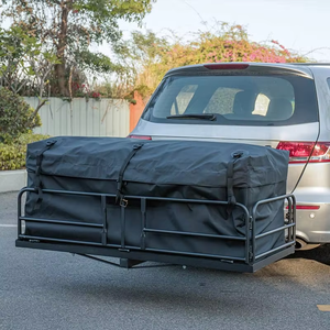 Sac de cargaison d'attelage étanche en PVC portable 59 ''X 24'' X 24 ''(20 pieds cubes) Sac de queue de coffre durable pour les excursions en plein air Camping et randonnée - Product Image 6