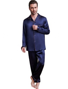Hot Sale of <strong>Men's</strong> Silk <strong>Pajamas</strong> <strong>Set</strong> - Product Image 3