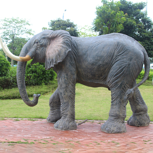Statua di Elefante Gigante Colorata in Resina di Fibra di Vetro per Decorazione Giardino, Fornitura Diretta dalla Fabbrica Cinese - Product Image 4
