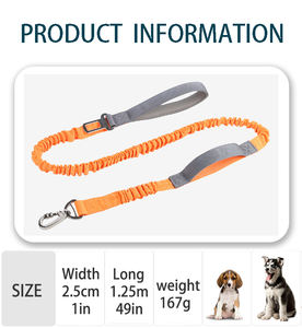 Correa para Perro Multifuncional, Nueva, con Control Antitirones, Ajustable, con Amortiguación de Impactos - Product Image 2