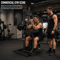 Équipement de fitness commercial, machine multifonctionnelle à station unique réglable, en acier, à charges guidées par broches, pour l'entraînement des bras et la musculation